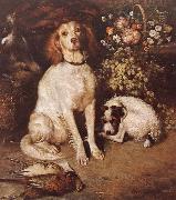 Dogs with Flowers and game